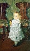 Boris Kustodiev The Artist's Daughter, Irina oil painting